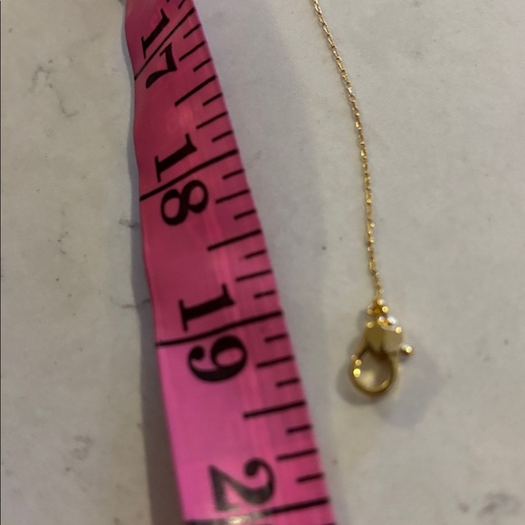 Kate spade ♠️ ⭐️Mini  Initial K bling pendant gold plated necklace - Picture 11 of 17